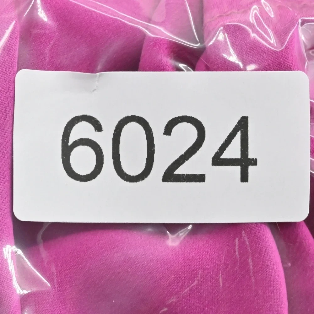 Vtg ABS Pink Silk‎ Dress Size 6 Draped Bust Romantic Cocktail Dopamine Y2k 90s